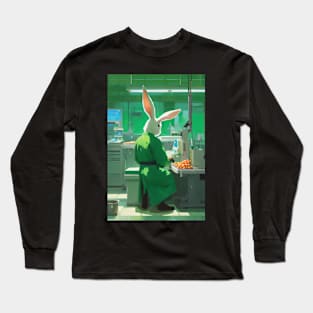 Cute surgeon bunny Long Sleeve T-Shirt